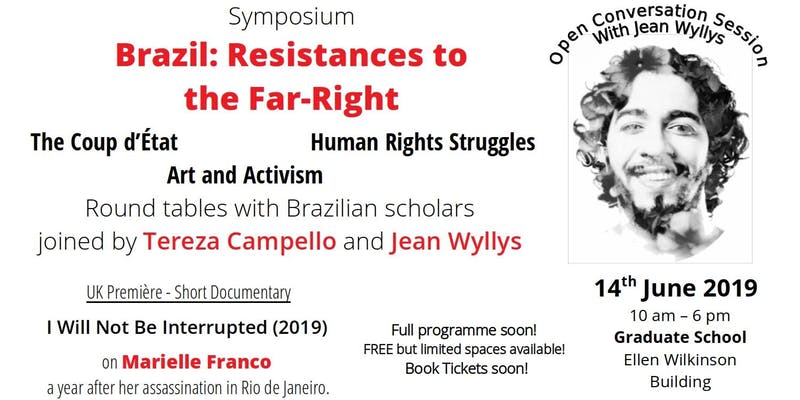 Brazil: Resistances symposium – 14 June 2019