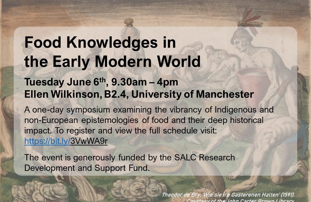 Food Knowledges in the Early Modern World