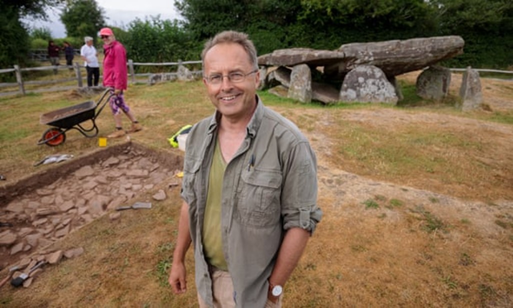 Arthur’s Stone excavations in The Guardian