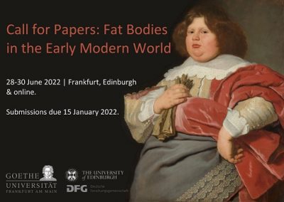 Fat Bodies in Early Modern Europe (2022)