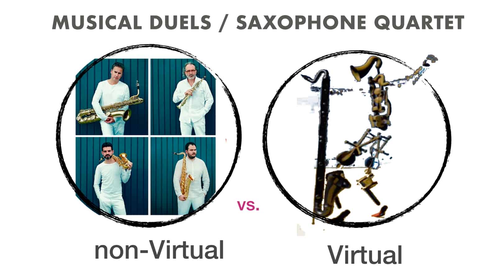 Musical Duels Saxophone quartet