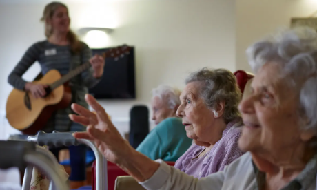 Music in care homes – Embedding musical approaches to care through staff training