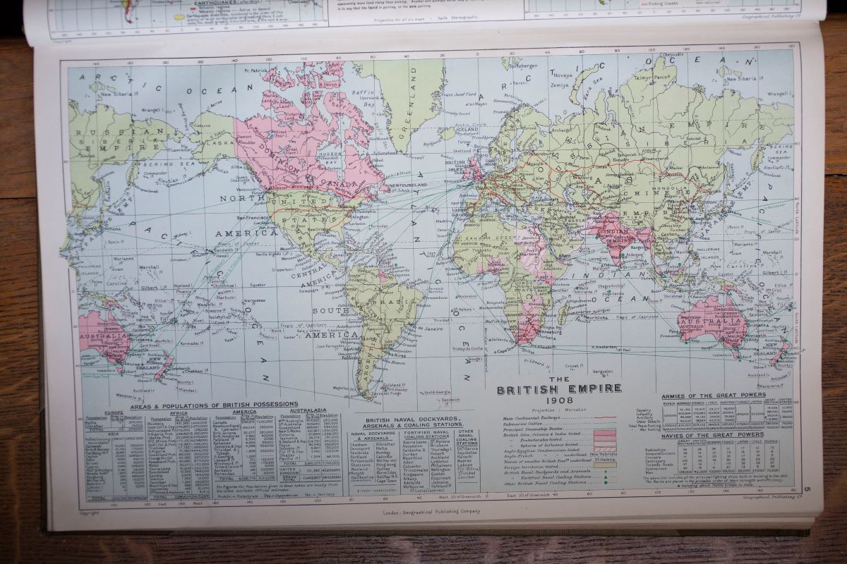 British Empire Map British Empire Map