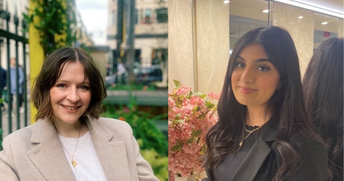 WordPress blog image Pictured left to right: Ola Demkowicz (Senior Lecturer in Psychology of Education) and Fatima Ahsan (recent graduate from the BSc Educational Psychology programme)