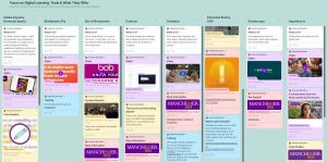 Visit this Digital Learning Padlet to discover what our tools do