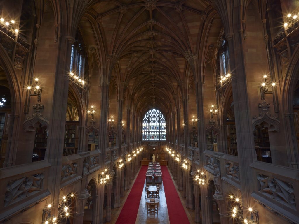 Historic Reading Room of the John Rylands Library