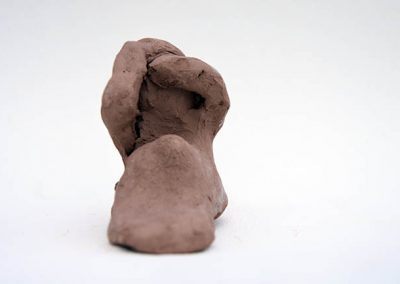 Clay work by participant