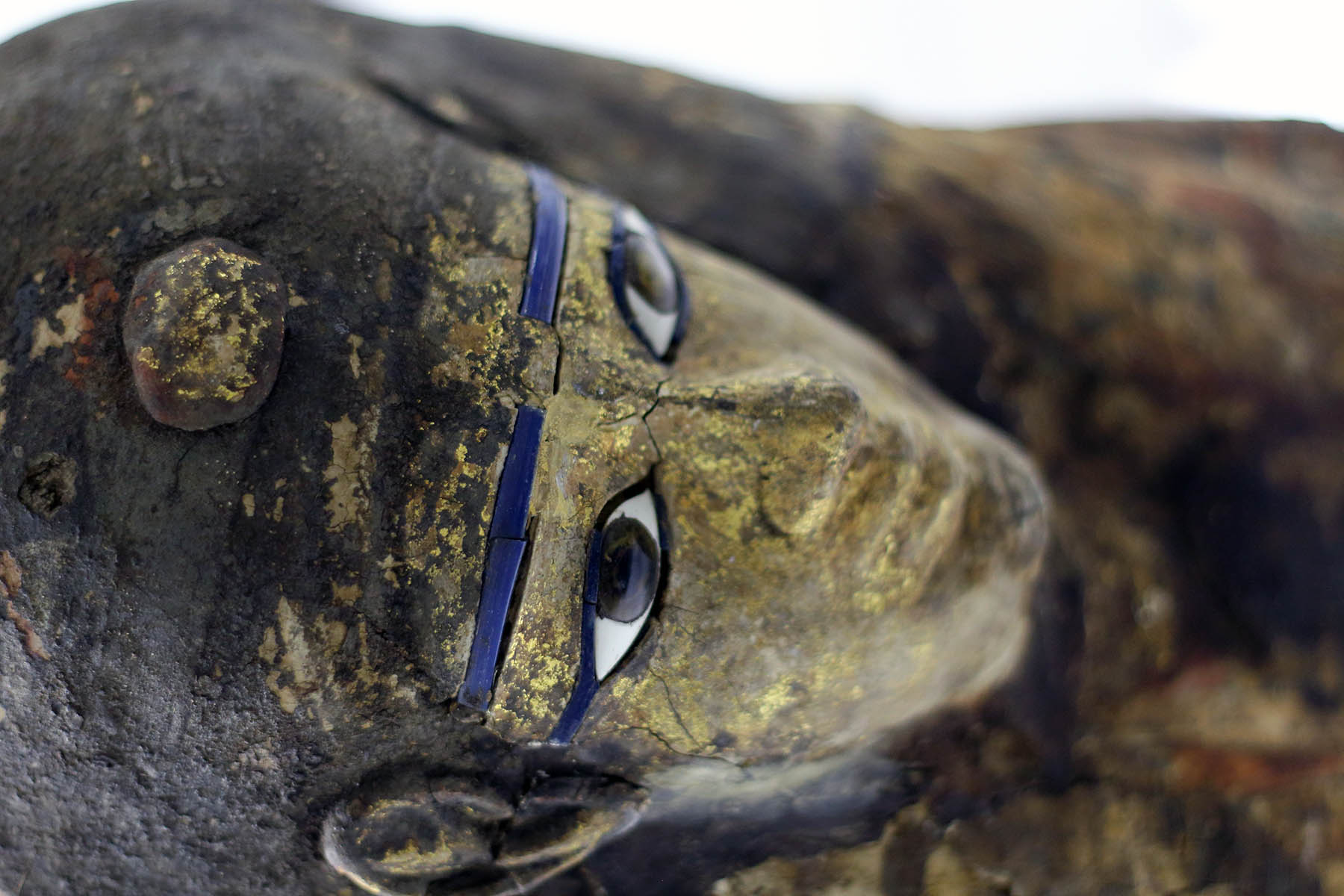 Manchester Mummy 1770's face mask.