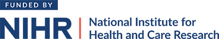 NIHR National Institute for Health and Care Research logo.