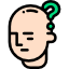 Head with question mark icon