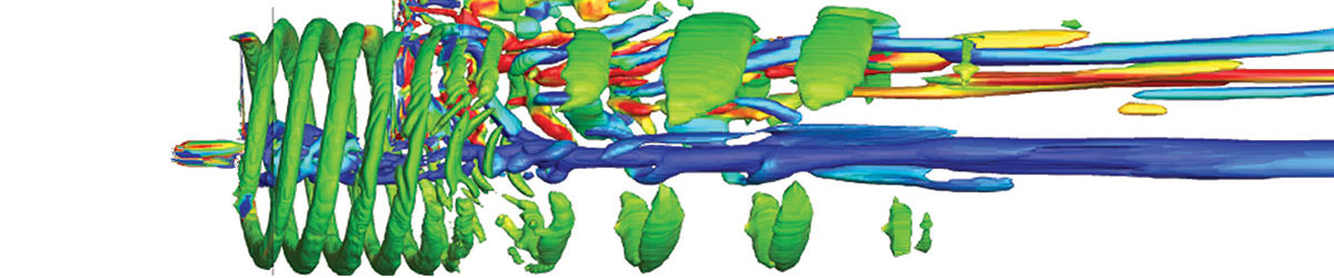 Modelling of turbulence around a tidal-stream turbine