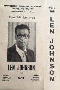 Len Johnson 1949 election address (courtesy of Working Class Movement Library, Salford)