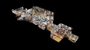 Snapshot of 3D dollhouse view of Platt Hall