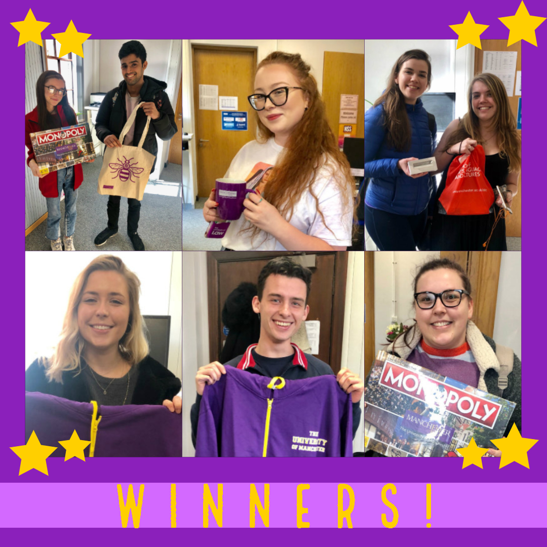 Picture of students with prizes