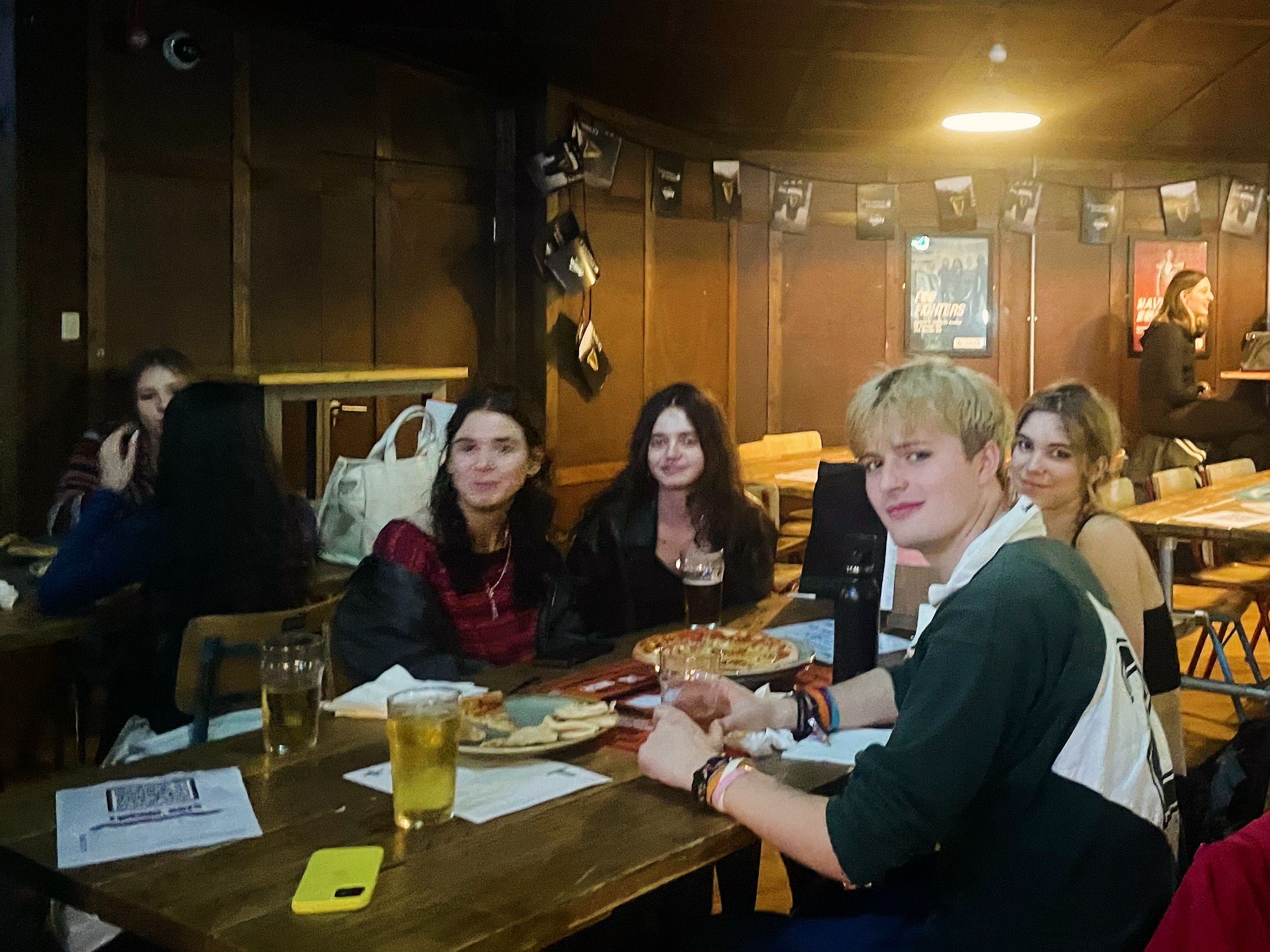 A Liberal Arts PASS pizza night