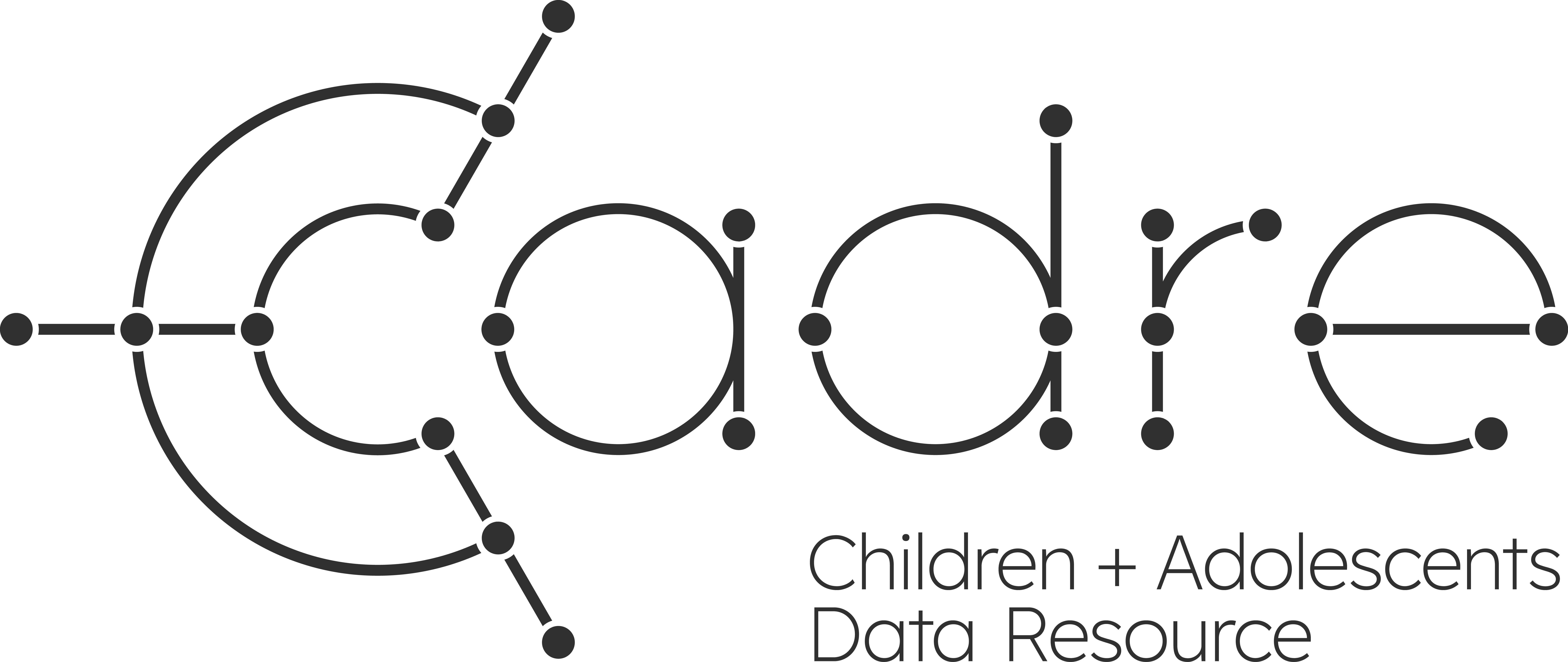 Cadre childre and adolescents data resource logo.