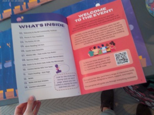 Event booklet.