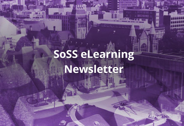 SoSS eLearning Newsletter – October 2023
