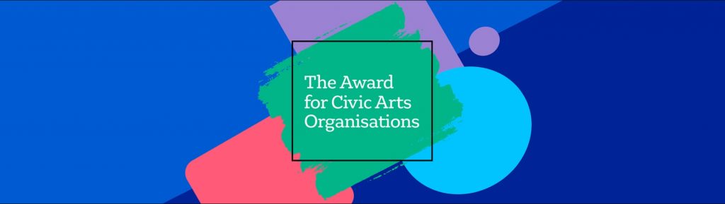 The Awards for Civic Arts Organisations logo