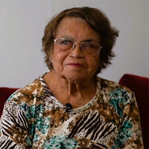 Rosa Rodríguez 90 years old 
